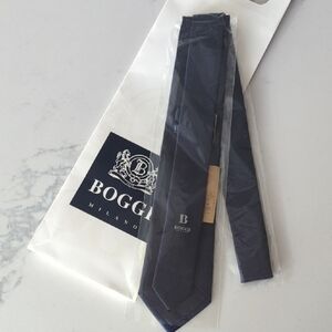 Boggi Milano Navy Blue Tie
